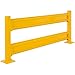 Global Industrial Protective Rail Barrier 10 Ft. Rail, Brackets Sold Separately