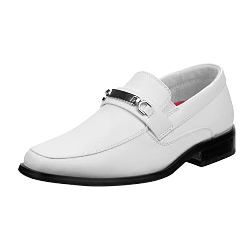 Joseph Allen Men's Penny Loafer Classic Lace-Up Business Casual Dress Formal Shoes (Boys Sizes)