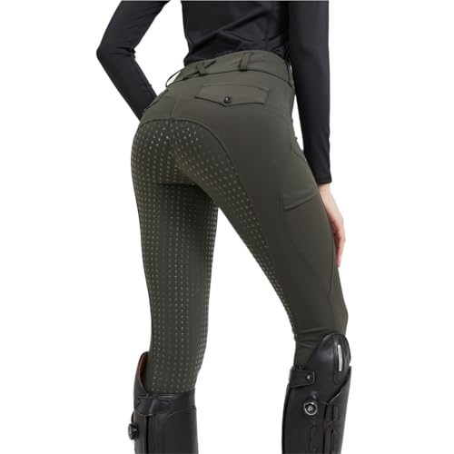 Pantalon d'équitation vert taille S idéal pour le cyclisme sportif
