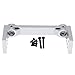 Alloy Bumper Mount Body Mount 138003 for RC Hobby Car RedCat 1/10 Everest Gen7 Pro/Sport (Silver)