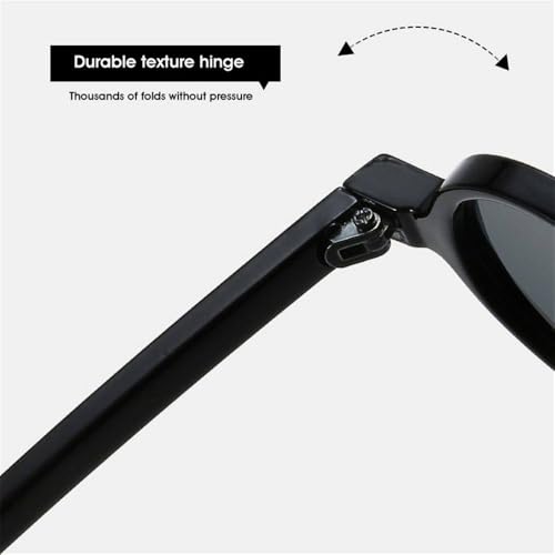 Fashion Small Oval Sunglasses For Women Vintage Punk Sun Glasses Hip Hop Round Sunglasses Female Travel Shades UV4004