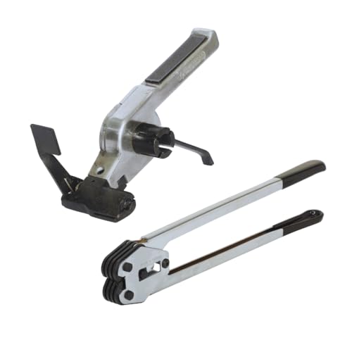 Image of SMART PACK Manual Strapping Tool for Packaging of PP Strip Strapping | Heavy-duty strapping | Goods strapping machine | Portable strapping device | Sealing Width Size 12-19MM Pack of 1