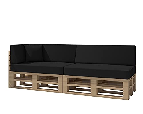 chilly pilley Palettenkissen Gartenkissen Wasserdicht Palettenauflage Palettenpolster Indoor Outdoor...