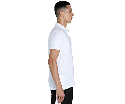 Image of Puma Men's Active ESS Polo T-Shirt | Casual and Comfortable Cotton Solid Regular Fit Polo for Men | Ribbed Collar | Ideal for Golf, Travel, Office & Everyday Comfort