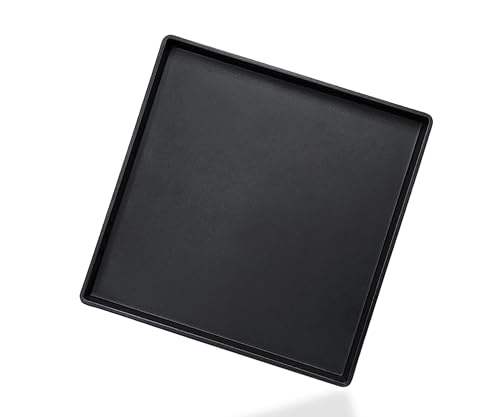 VCREATC Versatile Black Square Tray - 11 Inch Organizer Decorative