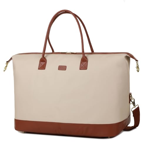 Baosha Vegan Leather Women Travel Weekender Bag Carry on Overnight Bag Large Hospital bag Stylish HB-14