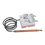 Electric water heater thermostat switch with adjustable temperature limit of 75 degrees Celsius designed for consistent heating and voltage stability