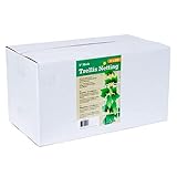 Hydrofarm HGN3284 Climbing Garden Heavy-Duty Trellis Netting for Vegetables, Vines, and Flowers,...