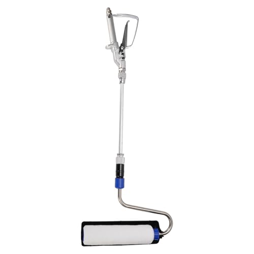 Fafeicy Electrical Lacquer Roller Brushes Efficient Self -impressive Airless Spray Unit for Improving Aluminum Alloy/stainless Steel/1 Brush - Indoor and Outdoor Area