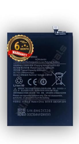 Image of BN63 Battery for Redmi 10 /10 Prime 21061119AG, 21061119BI, 21061119DG, 21061119AL Battery with 6 Month Warranty** (B245)