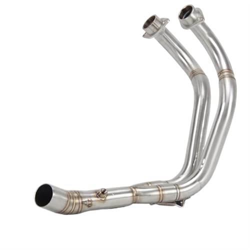 Silencieux d'échappement moto tube avant adaptateur FZ07 XSR700 MT07