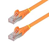 StarTech - Cavo Ethernet CAT6a da 0,6 m, antigroviglio, RJ45, 10 GbE, 100 W PoE++, S/FTP, 500 MHz, 27 AWG, LSZH