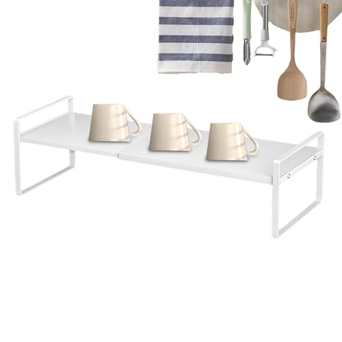Estante de encimera de cocina, estante de encimera de cocina - Estante de microondas expandible para cocina | Estante de almacenamiento organizador de cocina, estante de fregadero ajustable elevador