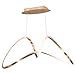 ET2 E20455-BCN Perpetual Pendant, 1-Light LED 43 Watts, Brushed Champagne