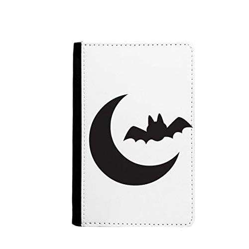Étui portefeuille voyage chauve-souris lune pour organiser vos billets à l'aéroport