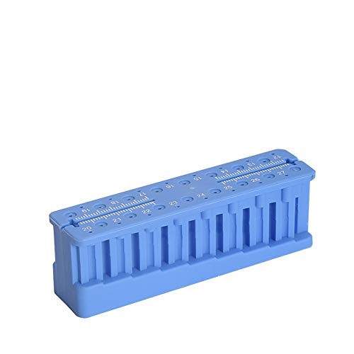 BONEW - BONEW Autoclavable Disinfection Box Case for Endodontic Reamers with 2 Rulers