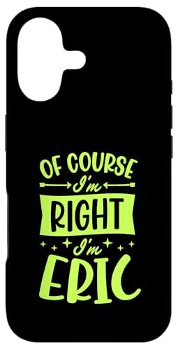 �������I'm Right I'm Eric �p�[�\�i���C�Y ���O �X�}�z�P�[�X iPhone 17 �p