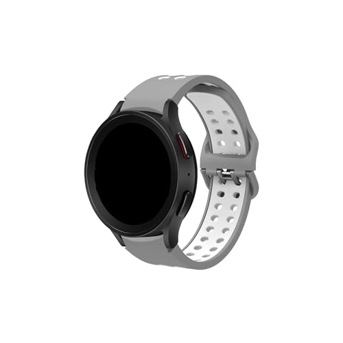 Samsung Galaxy Watch 7 6 5 4 /Classic /5Pro�p�V���R���r���v�X�g���b�v 2�F�u���X���b�g�o���h(�O���[�ƃz���C�g�AWatch 6 Classic 47mm�p)