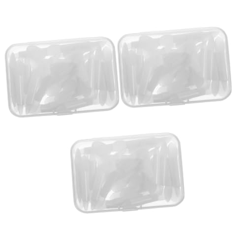 Pinceles de silicona POPETPOP de color blanco para aplicar labial con acabado profesional