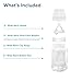 Evenflo Balance+ Glass Wide Neck Baby Bottles, Clear, 6 fl oz, 6 Pack