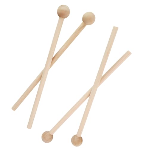 Bacchette In Legno Per Xilofono - 20,5 Cm, Con Testa Sferica, Per Percussioni - Foto 9