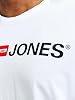 Jack & Jones Men's Jjecorp Logo Tee SS Crew Neck Noos Ps T-Shirt, White, 2XL #5