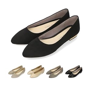 【EC限定】ポインテッドトゥフラットパンプス/R-4007" 