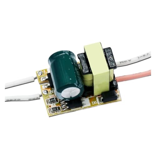 Fuente LED 3-12V 300mA que elimina el parpadeo en lámparas y focos empotrados de 3W