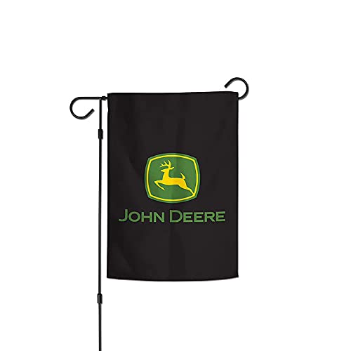 WinCraft John Deere Garden 12"x18" 2-Sided Logo Black