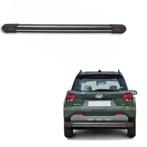 Image of Aluminium Safety Rear Bumper Protector for Hyundai Exter