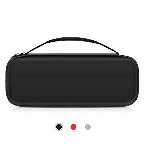 Geecow Hard Case for Stethoscopes, Compatible with 3M Littmann Classic III/Lightweight II S.E/Cardiology IV Diagnostic Stethoscope etc, Stethoscope Case Includes Mesh Pocket for Accessories (Black)