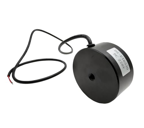 Electroimán redondo de elevación eléctrico de 220 V con capacidad de 80 kg