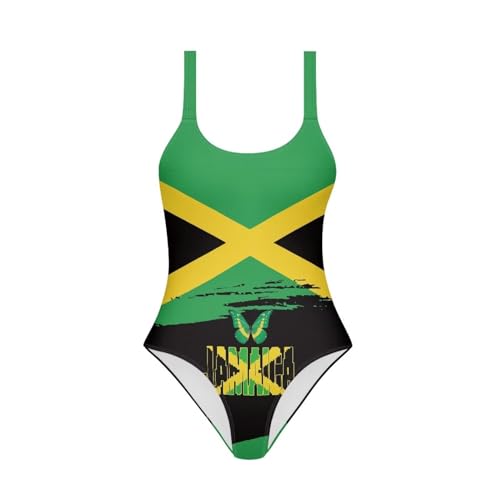 Image of One Piece Bathing Suit for Girl Kids Cute Beach Sport Swimwear U Back Scoop Neck Summer Swimming Pool Beachwear