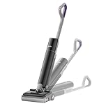 Eureka FloorShine 880 Aspirapolvere e Lavapavimenti Senza Filo, 24000Pa, Auto-Pulizia 100°C, Asciugatura 75°C, Autonomia 60min,Inclinazione 180°, Zero Bordi, Anti-Groviglio 3.0