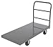 Vestil ECSPT-2448 Steel Smooth Deck Platform Truck 24 In. x 48 In. 2000 Lb. Capacity Black