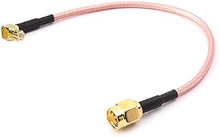 RG316 SMA Male to MCX Male Cable, Tengko 15cm SMA Male to MCX Male Plug RF Pigtail Jumper Cable Coaxial Coax Cable Assembly