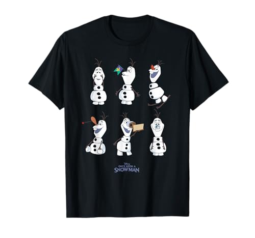 Disney Once Upon a Snowman Expressions of Olaf T-Shirt Disney Once Upon a Snowman Expressions of Olaf T-Shirt