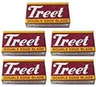 50 Treet Carbon Steel "Black Beauty" Double Edge Razor Blades