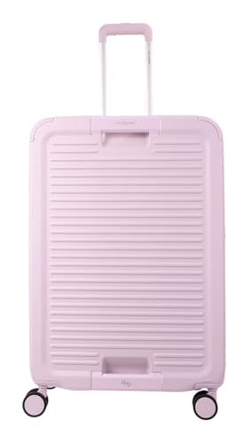 Valise Hedgren Yuno extensible de 75 cm : le grand bagage à 4 roues couleur Orchid Ice Lilas.
