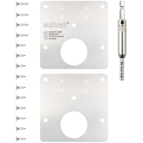 Kit de réparation charnières wolfcraft 4658000 Cover