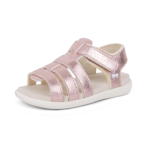 See Kai Run Basics - Felicity - Water-Friendly Sandal for Kids, Pink Metallic, Toddler 4