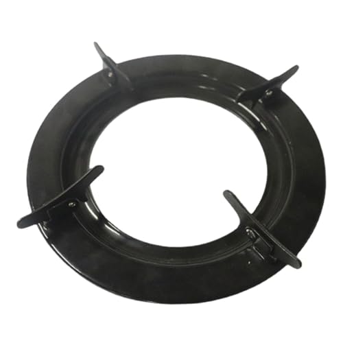 EXAOMBLE Soporte para Cocina de Gas Hierro Antideslizante Soporte Estable para Ollas y Wok Accesorio Práctico para Estufa con Cuatro Patas Compatible con Anillos para Utensilios de Cocina