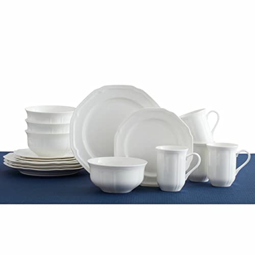 Mikasa 5224778 Antique White 16-Piece Dinnerware Set, Service for 4 - Image 7