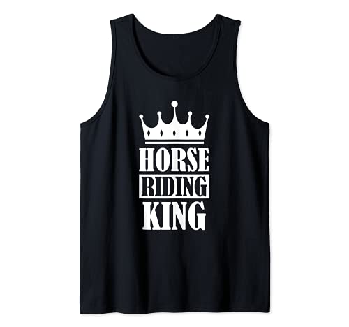 Hombre Equestrian Equestrian King Doma Bóveda Sangre Caliente Camiseta sin Mangas