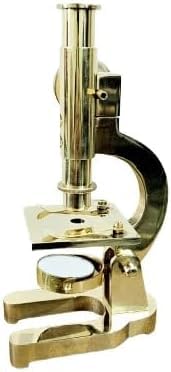 Handmade Solid Brass Student Microscope Home and Office Decor Gift