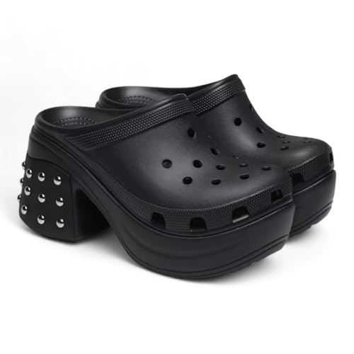 Crocs Unisex Adult Siren Studded Clog (Black, US Footwear Size System, Adult, Men, Numeric, Medium, 11) by Crocs - Image 3