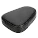CICMOD Universal Motorcycle Synthetic Leather Rear Sissy Bar Backrest Cushion Pad - Black