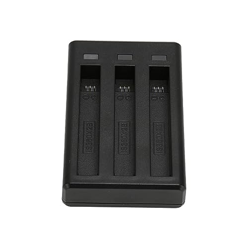 Cargador de batería de 3 canales para Insta360 One X2 con luces LED inteligentes 1