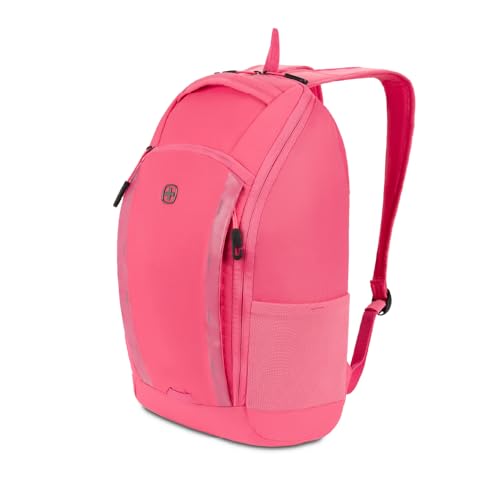 Mochila para portátil SwissGear 8118, rosa, hasta 14 pulg.