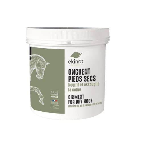 EKINAT - Onguent pieds secs en 1L pour Chevaux Cover